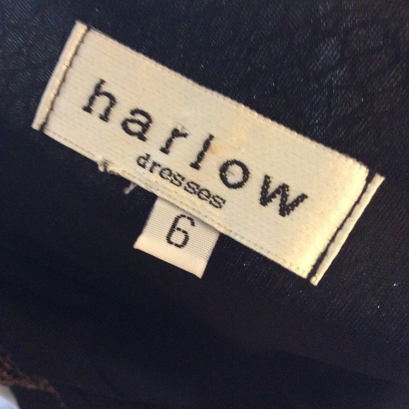 Vintage Harlow Crochet Knit Swanky Fringe Long Maxi Dress 👗 Evening Party Gown - Picture 8 of 8